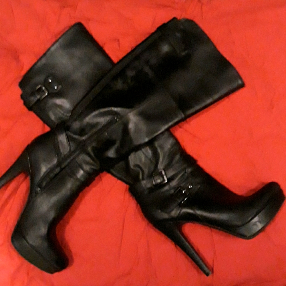 Knee high boots